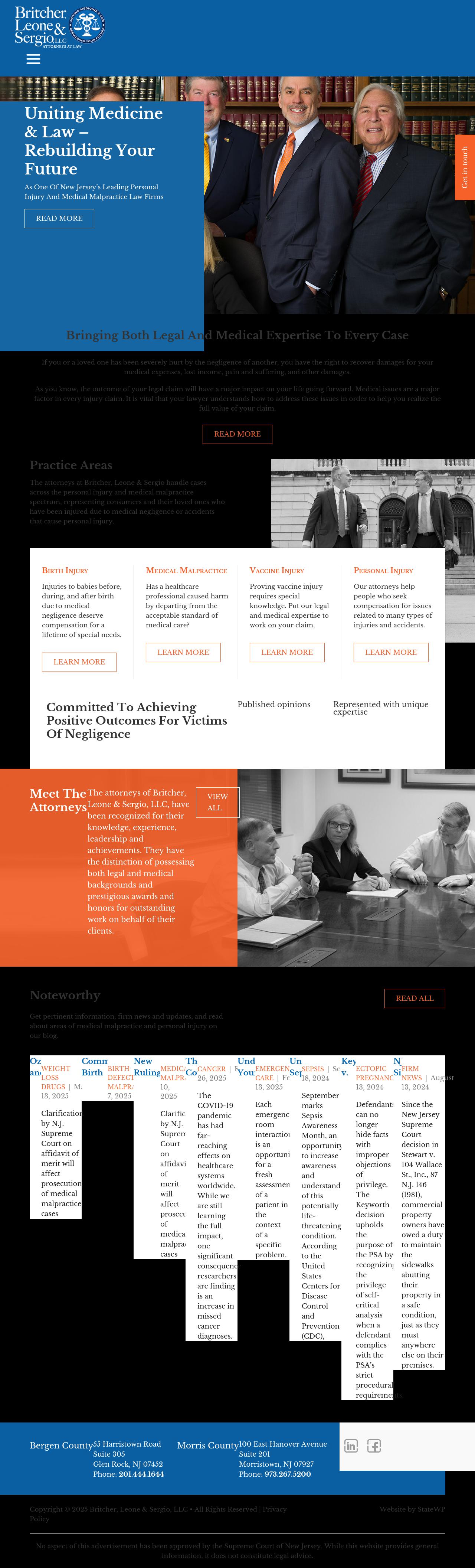 Britcher Leone & Roth LLC - Glen Rock NJ Lawyers
