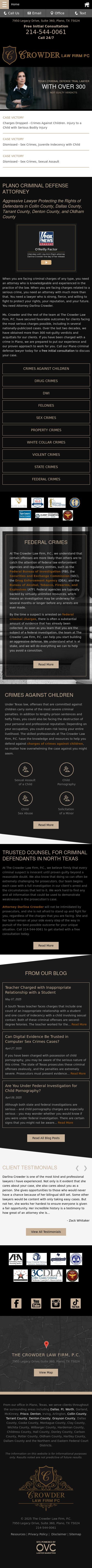 The Crowder Law Firm, P.C - Plano TX Lawyers