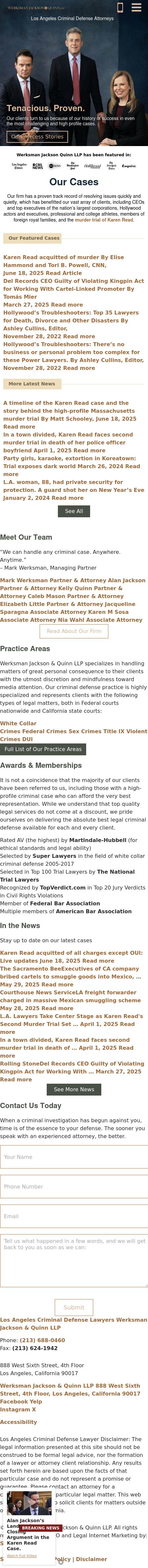 Werksman Jackson Hathaway & Quinn LLP - Los Angeles CA Lawyers