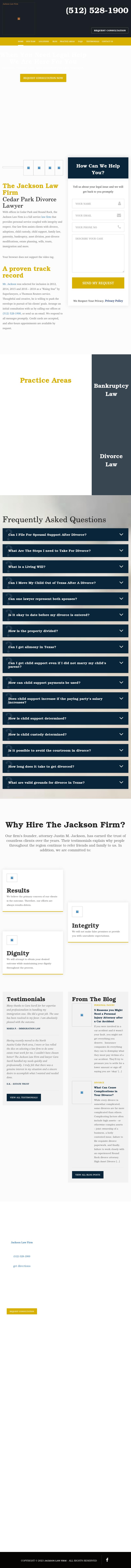 Jackson Law Firm - Cedar Park TX Lawyers